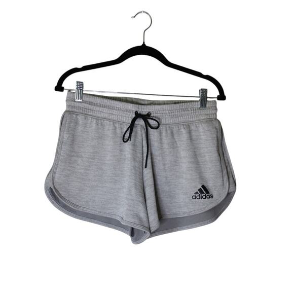 Women's Adidas Pull On Shorts Gray Small - Picture 1 of 5